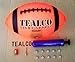 TealCo Full-Size & Weight, Tough Light-Up Football (LED-lighted - Better Than Glow in the Dark)