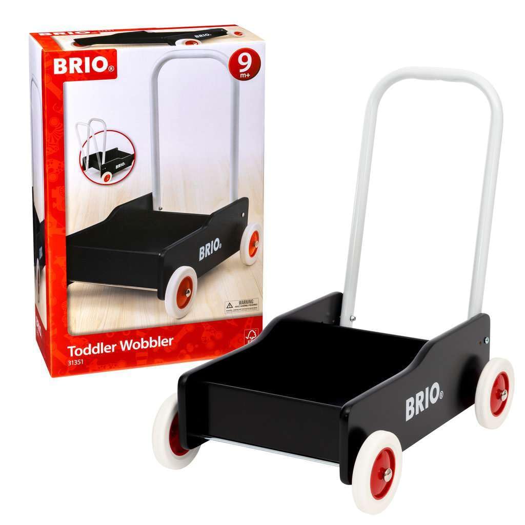 BRIO 31351 Toddler Wobbler Black