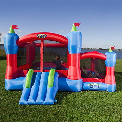 Blast Zone Sidekick Bounce House, Ball Pit, Slide and Hoop