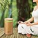 RUNGLI Bamboo Smart Essential Oil Diffuser Ultrasonic Aromatherapy Humidifier Cool Mist, APP Voice Control Work with Alexa Echo