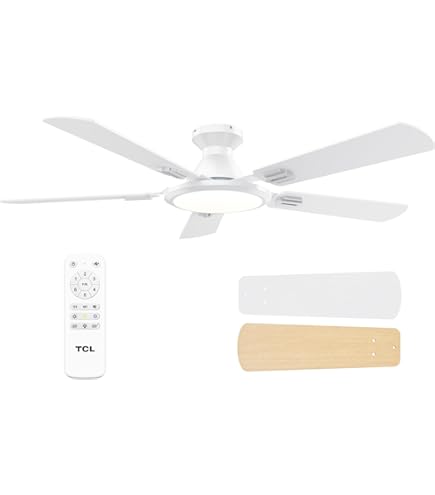 Ventilatore da soffitto Guillin, antracite, D. 132 cm , con telecomando INSPIRE | Leroy Merlin