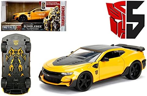 JADA 1: 24 W/B - Metals - Transformers - Bumblebee - 2016 Chevrolet Camaro