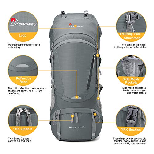 mountaintop 65l backpack