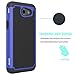 For Samsung Galaxy J3 Emerge / J3 Prime / J3 Mission / J3 Eclipse / J3 2017 / J3 Luna Pro / Sol 2 / Amp Prime 2 / Express Prime 2 Case, OEAGO Hybrid Dual Layer Defender Protective Case Cover (Blue)