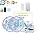 SUPERNIGHT 32.8Ft RGBW Smart LED Strip Lights Waterproof, Wireless Smartphone Controlled 560 LEDs Light Strip Kit Work with Alexa,Google Home, IFTTT, Unique Light-Jelly Bean Color