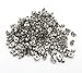 300 Pieces Stainless Steel Butterfly Earring Backs (Silver 5x3.5mm)