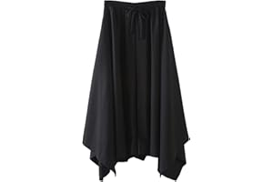 ライフパレット Life Palette Japanese Style Samurai Hakama Harem Pants Men Women Yoga Ninja Pants Black…