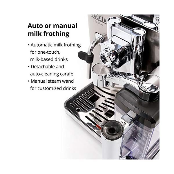 Gaggia Babila RI9700/64 espresso Machine, Stainless Steel, Medium The