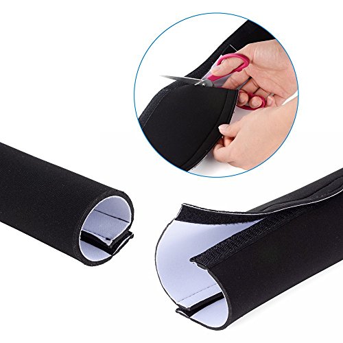 AGPTEK-114-Cable-Management-Sleeve-DIY-Adjustable-Neoprene-Cord-Hider-for-TV-Computer-Reversible-Black-and-White