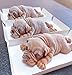 BUSOHA 3D Shar Pei Chocolate Mousse Cake Mold/Pug Dog Silicone Fondant Mold for Ice Cream Mould, Pudding, Soap, Polymer Clay, Crafting Resin