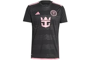 adidas Inter Miami Men's Lionel Messi #10 2024 La Noche Away Black Jersey - JE9744 - IMCF A JSY N