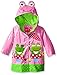 Wippette Baby Girls' Frog with Polka Dot Rainwear