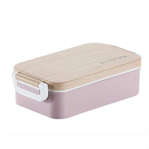 AQBHEDKO Japanese Lunch Box Ensalada de Madera Bento Box ...