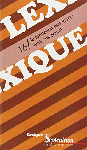 La  formation des mots