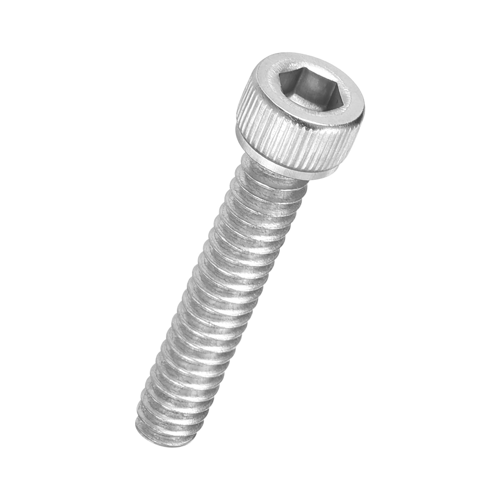 Kozelo 50pcs Socket Head Cap Screws - [#10-24 x 1"] UNC 304 Stainless Steel Allen Socket Drive for Electrical Motor 3D Printing Fan Engine Replacement Use, Silver — image 1