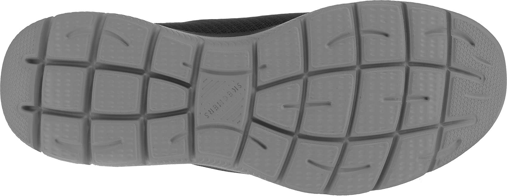 Skechers Herren Summits 52811 Turnschuhe, Black Mesh/Charcoal Trim, 45 EU 6