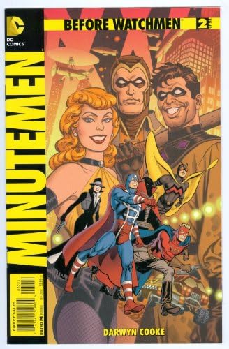 Before Watchmen Minutemen #2 "Michael Golden Variant" Comics – 2012