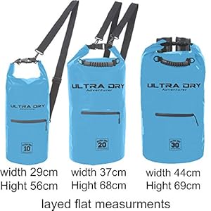 Dry Bag, wasserdichte Tasche, Rucksack, Sack mit Handy-Trockentasche und langem, verstellbarem Schultergurt, ideal für Kajakfahren/Bootfahren/Kanufahren/Rafting/Schwimmen 2 Schnorchelmasken 51LQWifOOpL. SS300 100% zuverlässiger Schutz: Wir glauben, dass Ultra Dry Adventurer Dry Bags die besten da draußen sind. Ihre neuen Trockentaschen halten jahrelang und bieten wasserdichten Schutz auch für die härtesten Benutzer.
Vordertasche mit Reißverschluss: Ermöglicht Ihnen einfachen Zugriff auf wichtige Gegenstände, ohne das Hauptfach aufrollen zu müssen, so dass Schlüssel, Messer, Feuerzeuge und andere persönliche Gegenstände unterwegs schnell greifen können. (nur spritzwassergeschützt)
Wasserdichte Handy-Schutzhülle inklusive Premium-Qualität IPX8. Passt und funktioniert hervorragend mit großen und kleinen Smartphones mit Wasserdichtigkeits-Qualität, auf die Sie sich verlassen können, ultra-klare Fenster ermöglichen tolle Fotos und Videos. Vertrauen Sie Ihr Telefon nicht billigen Gratis!