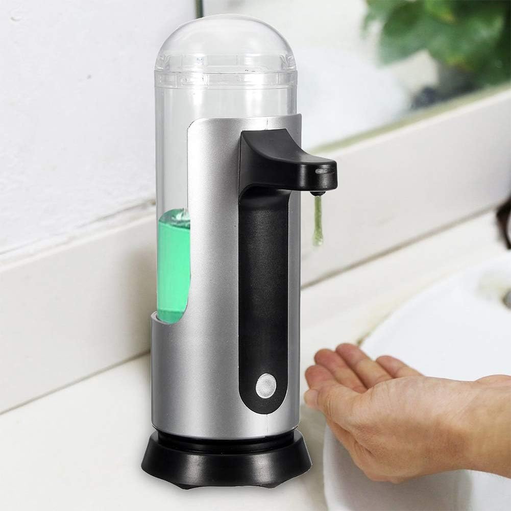 Duschgel-Spender f/ür Badezimmer ber/ührungsloser Sensor Free Size 250 ml Shampoo ...