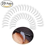 FOXNOVO Clear Silicone Anti-Slip Ear Grip Hook For Eyeglasses Glasses Pack Of 20