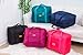 Tasoll Cabin Size Hand Baggage Duffel Holdall Bag Foldaway Luggage Bag Waterproof Tote Bag For Travel Sports Gym Attach on The Handle Of Suitcase