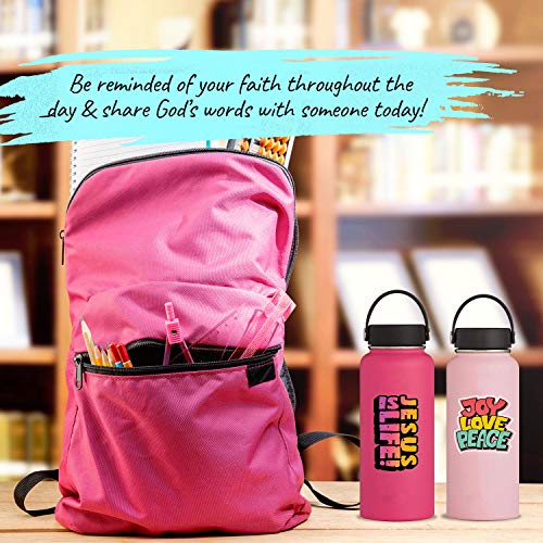 Christian Stickers for Water Bottles 77 Inspirational Jesus Faith