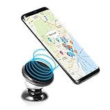 Amoner Magnetic Car Phone Holder - Car Mount Stick on Dashboard for iPhone, Samsung Galaxy S7/S6 /S5 Edge, Galaxy Note, Other Smart Phones and GPS