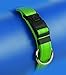 Reflective Dog Collar for Extra Large Dogs, Adjustable from 17-27 inches, Green