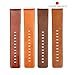 bayite for Fitbit Blaze Bands, Accessory Leather Wristband for Fitbit Blaze Smart Watch Light Brown Large 6.3-8.1 inches