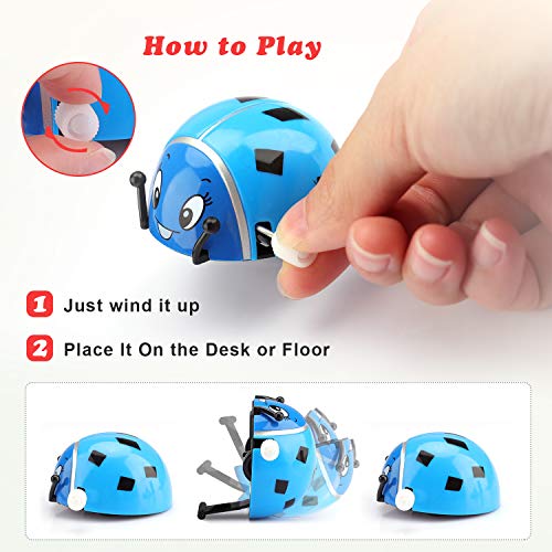 FittiDoll 24 Pack Wind Up Toys Assorted Wind-up Toys for Kids - Thumbnail 2