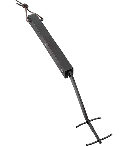 2 Lève-grilles Pour Barbecue - 27cm, Acier Inoxydable Et Poignée PP - Pour Soulever Les Grilles Chaudes Sans Se Brûler