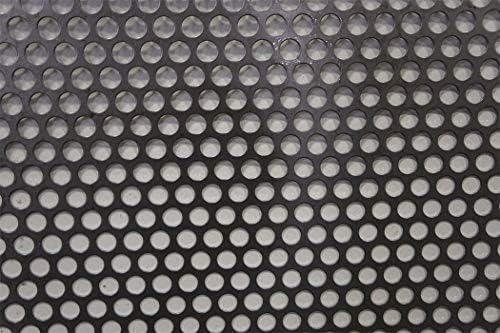 Sheet, Perf, STL, 40x36, 14 ga, 0.500 Dia, Rnd