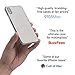 totallee iPhone X Case, Thinnest Cover Premium Fit Ultra Thin Light Slim Minimal Anti-Scratch Protective - for Apple iPhone X (2017) (Grey)