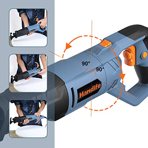 Handife Bohrhammer (850W), Schlagbohrmaschine (Grey) – Bild 4