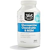 365 by Whole Foods Market, Glucosamine Chondroitin and MSM, Supports Healthy Joints, 240 Capsules