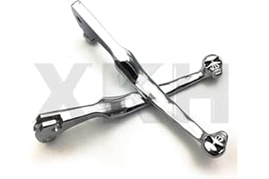 SMT-MOTO SMT-Chrome Brake Clutch Skull Lever Compatible With Virago 250 535 700 750 1000 1100 V-Star [B00RUEA28Y]