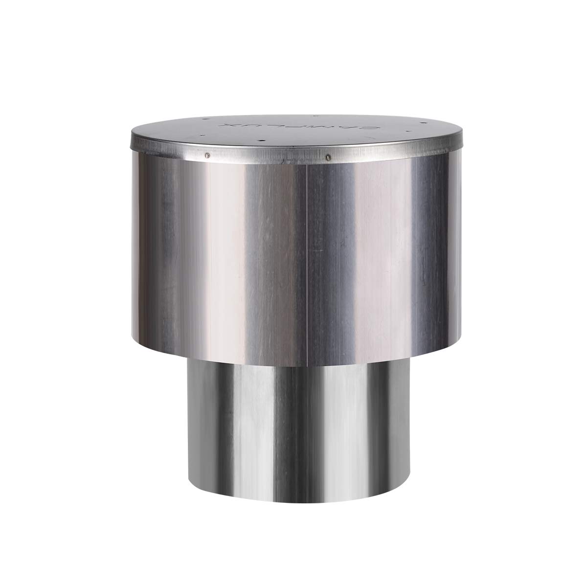 Photo 1 of CAMPLUX 3.54'' Rain Cap for Tankless Water Heater BD158 BW158, Stainless Steel Rain Proof Windproof Cap, Perfect for Outdoor Installation