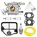 Hayskill Carburetor with Repower Kit for Husqvarna 36 41 136 137 141 142 Poulan 2200 2500 2600 2775 2900 3050 PP255 PP295 PP4620AVL PP4620AVX PP4620AVHD PP4620AV Gas Chainsaw primary