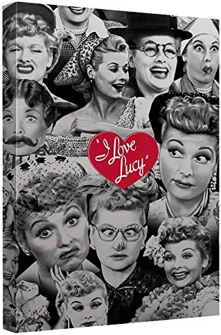 Faces -- I Love Lucy -- Stretched Canvas Framed Artwrap, 12x18