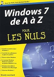 Windows 7 de A à Z