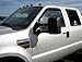 VMS Racing 5pc CAB ROOF Lights COVERS in SMOKE CRL 264142BK with (Super WHITE LED Bulbs) Compatible with FORD F250 F350 F450 F550 F650 Superduty Excursion (with 5 LED Super White Bulbs) 1999-2016