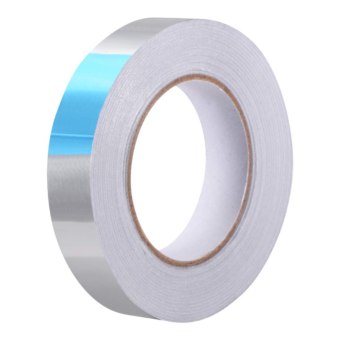 sourcing map Heat Resistant Tape - High Temperature Heat Transfer Tape Aluminum Foil Adhesive Tape 25mm x 50m(164ft)