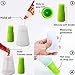 Set of 8 Silicone BBQ Basting Brush and Sauce and Oil Bottle Sets,Pastry,Turkey Baster Oil Brush,Heat Resistant For Kitchen Cooking Grilling, Dishwasher Safe，Easy Clean Kitchen Tools Barbecue