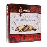 Walkers Shortbread Chocolate Shortbread Assortment Tin, 10.6 Ounce