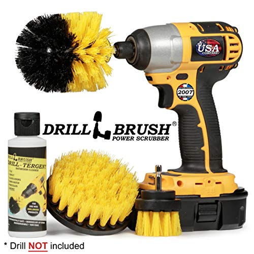 Grout Cleaner Drill Brush Attachment Set Drill Brush Power Scrubber
