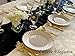 120 Piece Premium Gold Plastic Forks | Extra Heavy Duty with Bright Shiny Finish | Convenient and Strong | Ludere Elegant Disposable Forks