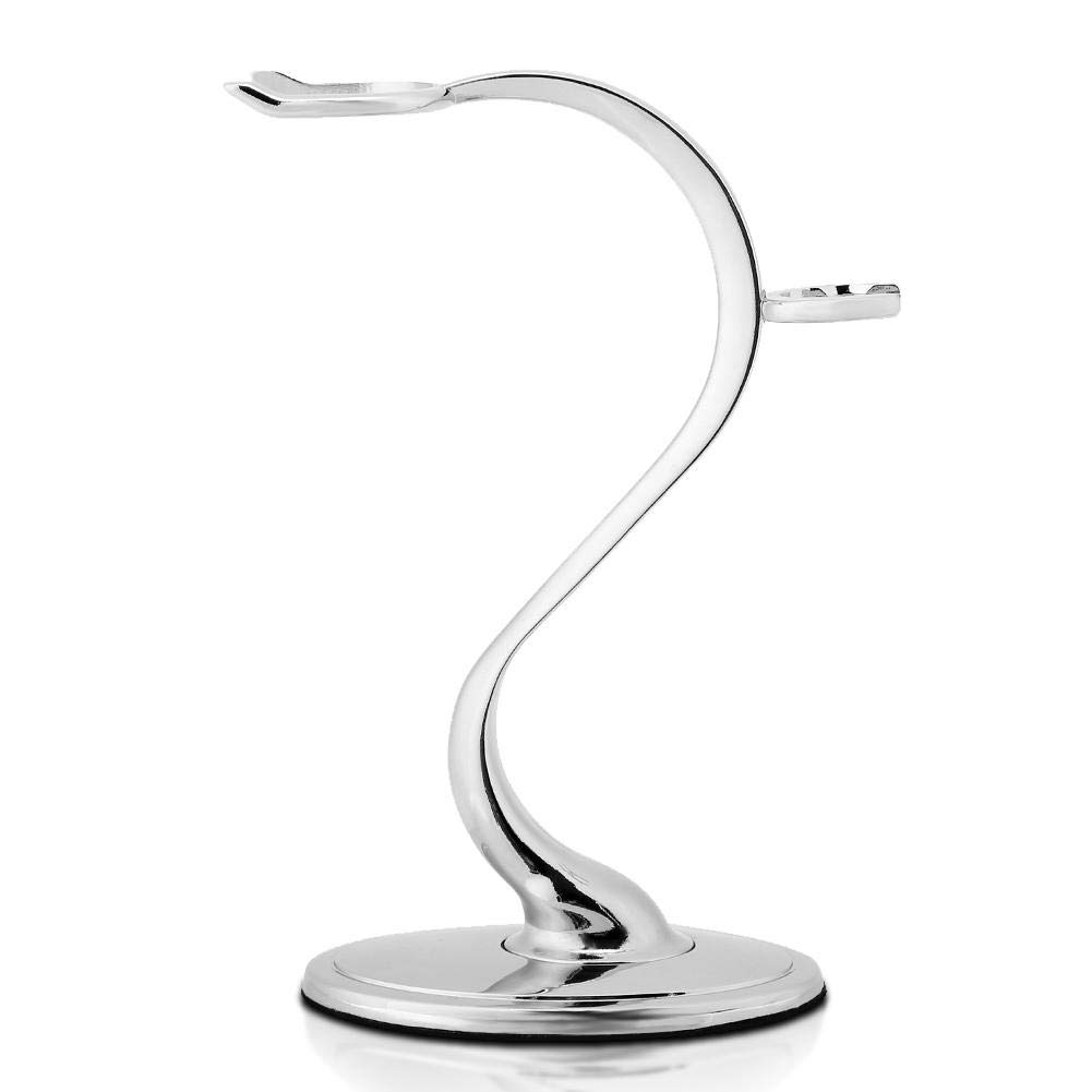 Shaving Brush Stand, Fashion Professional Shave Brushes Razor Holder Cleaning Tool for Men