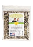 Raw Pumpkin, Sunflower, Chia, Hemp, Flax Seeds, Dried Blueberries, Cranberries, Raisins Salad Mix by Gerbs - 4 LBS - Top 11 Food Allergen Free, NON GMO, Unsulfured