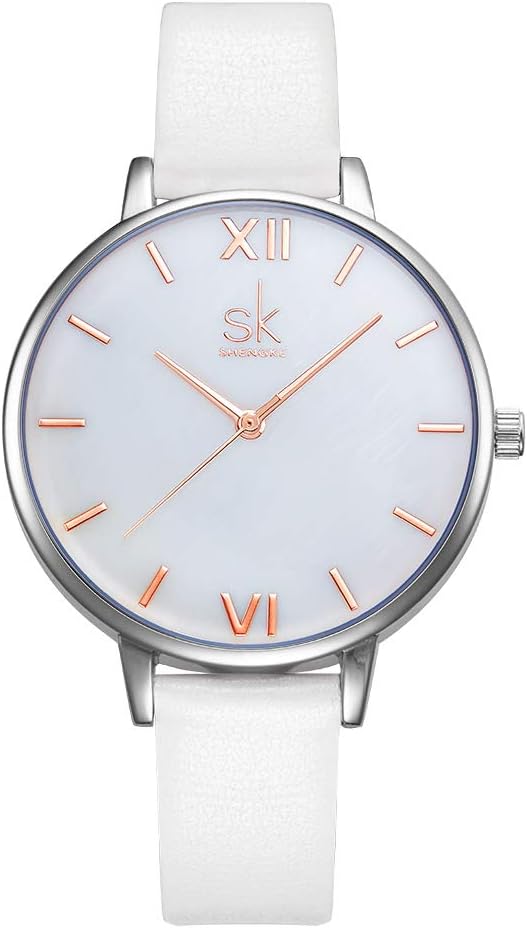 Creative Simplicity Women Watch Genuine Leather Elegant Women Watches Ladies Business Wristwatch