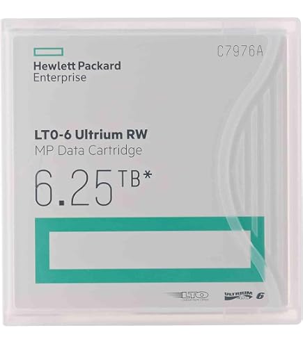 Amazon.com: HPE LTO Ultrium-7 Data Cartridge | LTO-7 : Electronics